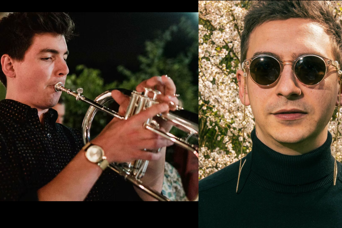 Bild zur Unterseite Quartals-Jazz mit Gabriel Rosenbach (Trompete/Fl&uuml;gelhorn) Alex Petratos (Schlagzeug) am 21.05.2026